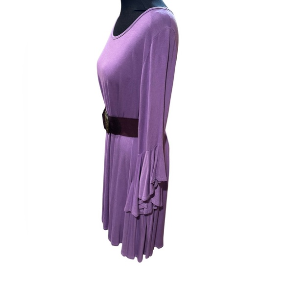 NWT- Beeson River Plus - Purple Oversized Boho Dress women's 2XL - Picture 6 of 7